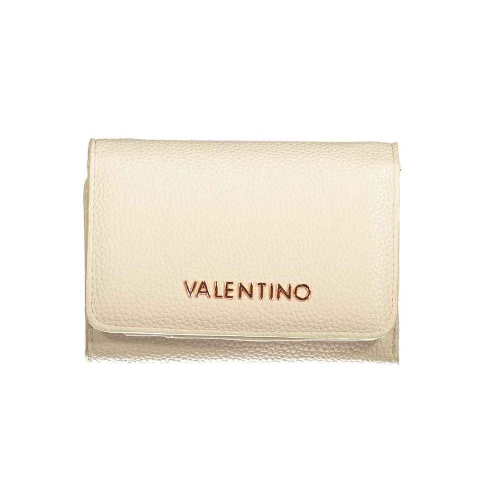 Mario Valentino Beige Polyethylene Wallet