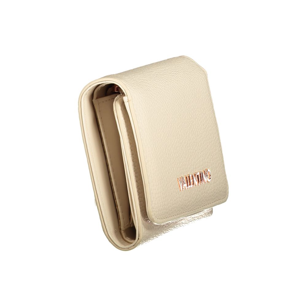 Mario Valentino Beige Polyethylene Wallet