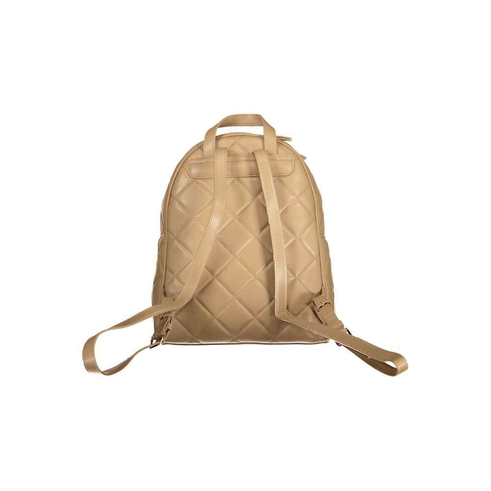Mario Valentino Beige Polyethylene Women Backpack