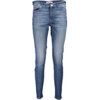 Tommy Hilfiger Blue Cotton Women Skinny Jean