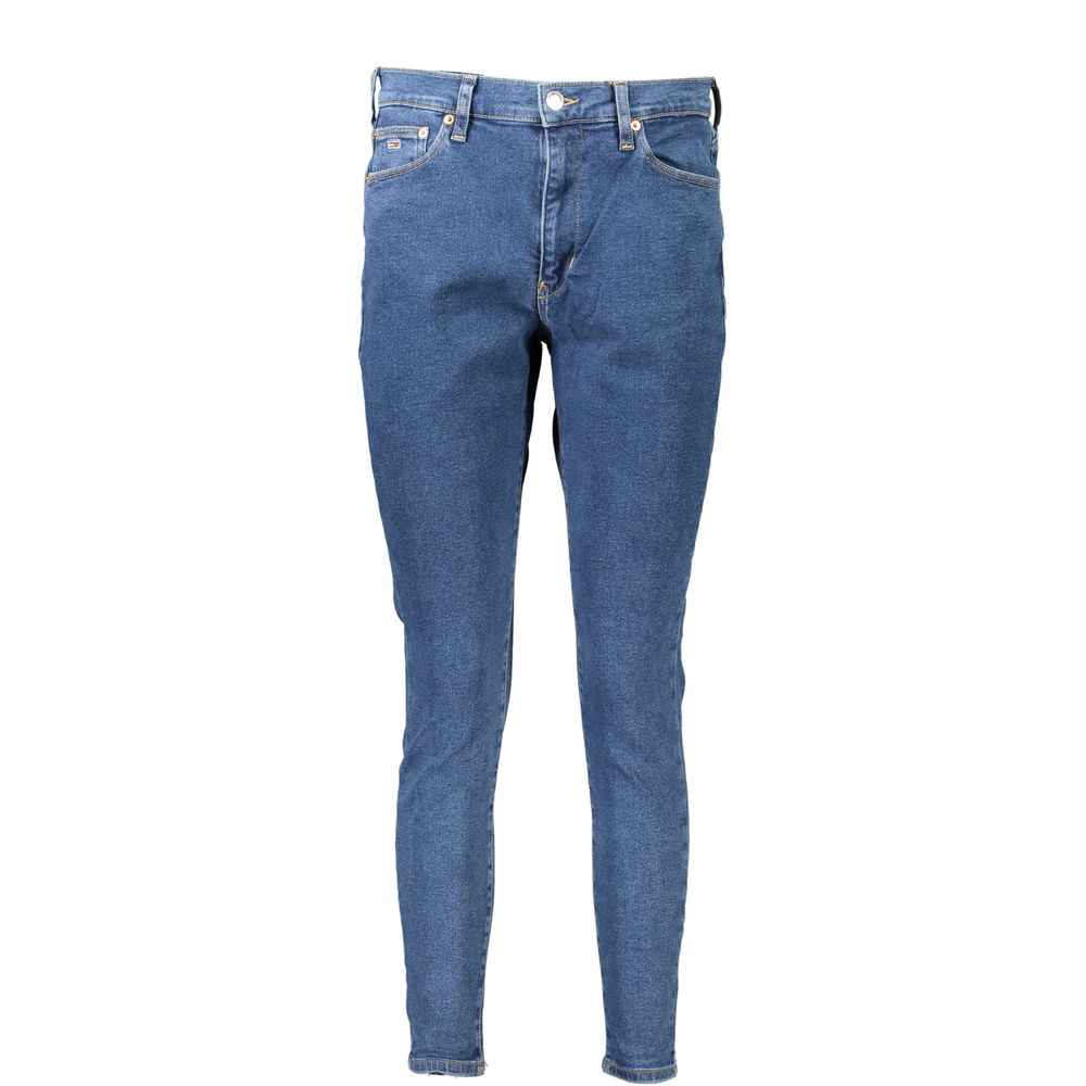 Tommy Hilfiger Blue Cotton Women Jeans