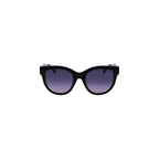 Liu Jo Black Acetate Women Sunglasses