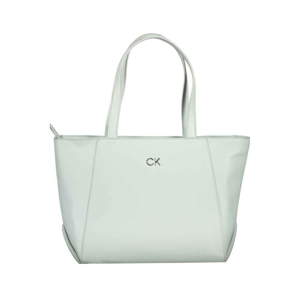 Calvin Klein Light Blue Polyethylene Women Handbag