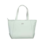 Calvin Klein Light Blue Polyethylene Women Handbag
