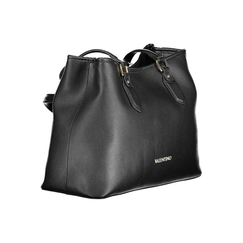 Mario Valentino Black Polyethylene Women Handbag
