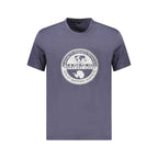 Napapijri Blue Cotton Men T-Shirt
