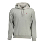 Napapijri Gray Organic Cotton Men Sweater
