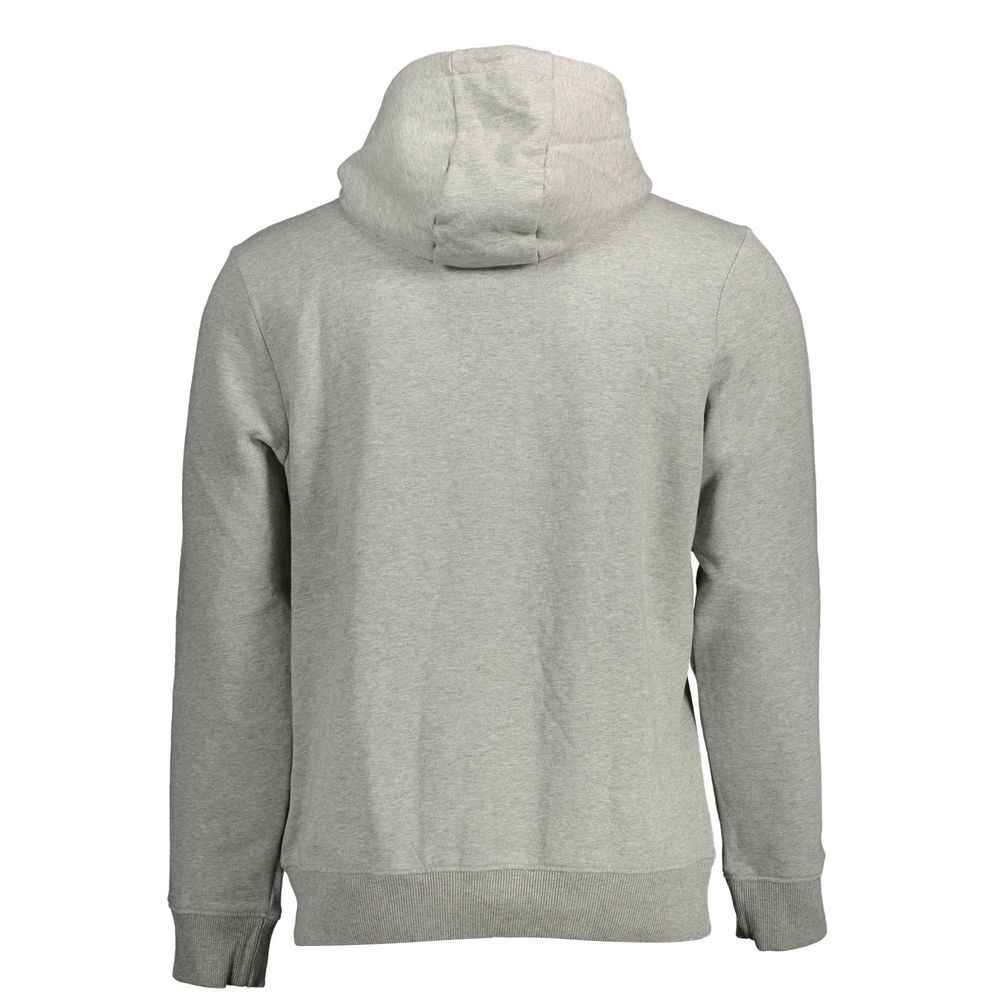 Napapijri Gray Organic Cotton Men Sweater