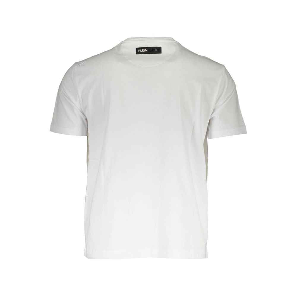 Plein Sport White Cotton Mens TShirt