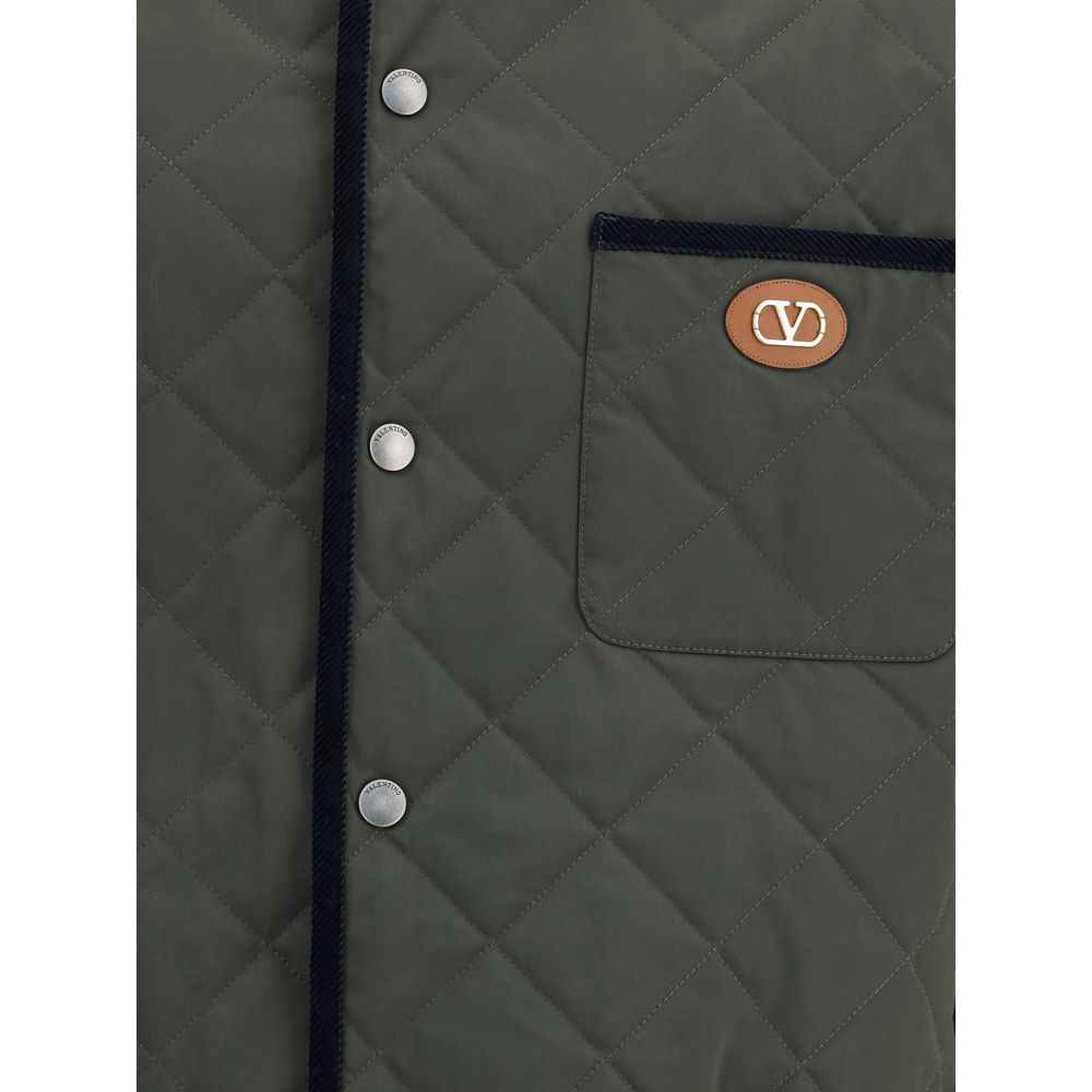Valentino Logo quilted Jacket