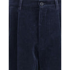 Valentino Blue Cotton Pants