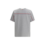 Thom Browne Gray Cotton T-Shirt