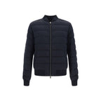 Herno Black Polyamide Bomber