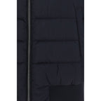 Herno Black Polyamide Bomber