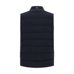Herno Black Polyamide Sleveless Jacket