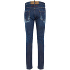 Dsquared² Blue Cotton Men Jeans