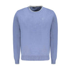 North Sails Blue Cotton Men Sweater