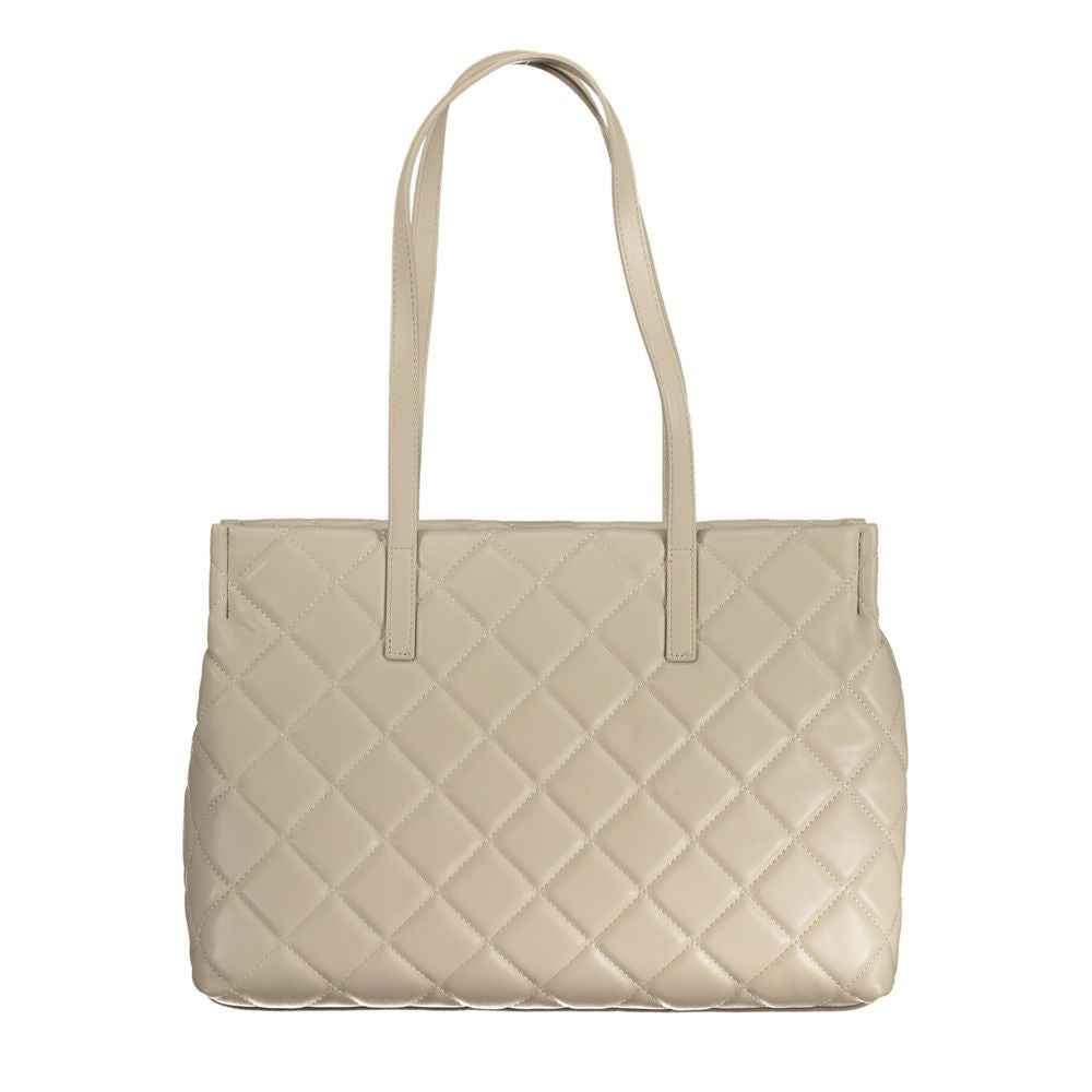 Mario Valentino Beige Polyethylene Handbag