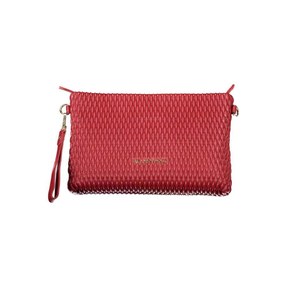 Mario Valentino Red Polyethylene Women Handbag