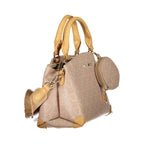 Mario Valentino Beige Polyethylene Handbag