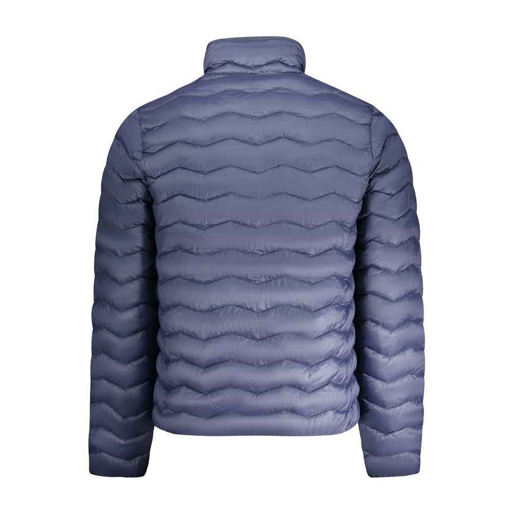 K-WAY Blue Polyamide Men Jacket