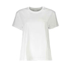 Patrizia Pepe Bianco Organic Cotton Women T-Shirt
