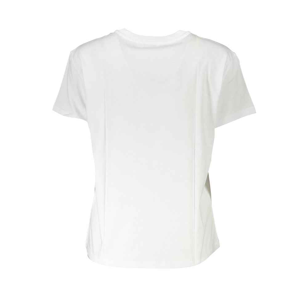 Patrizia Pepe Bianco Organic Cotton Women T-Shirt