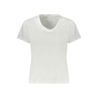 Guess Jeans White Cotton Women T-Shirt