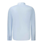 Timberland Light Blue Cotton Men Shirt