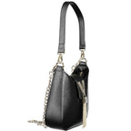 Mario Valentino Black Polyethylene Women Handbag