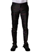 Dolce & Gabbana Multicolor Polyester Patterned Pants