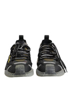 Dolce & Gabbana Multicolor Lace Up Low Top NS1 Sneakers Shoes