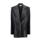 Magda Butrym Leather Blazer Jacket