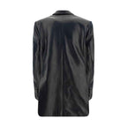 Magda Butrym Leather Blazer Jacket