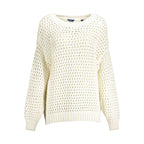 Gant White Cotton Women Sweater