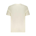 Lee Beige Cotton Men T-Shirt