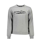Plein Sport Gray Cotton Men Sweater