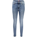 Tommy Hilfiger Blue Cotton Women's Skinny Jean