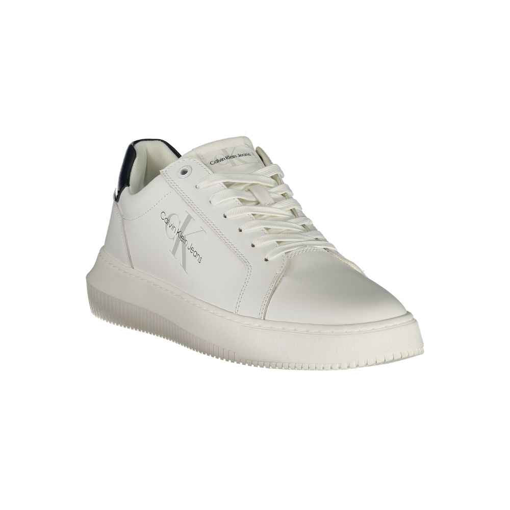 Calvin Klein White Leather Men Sneaker