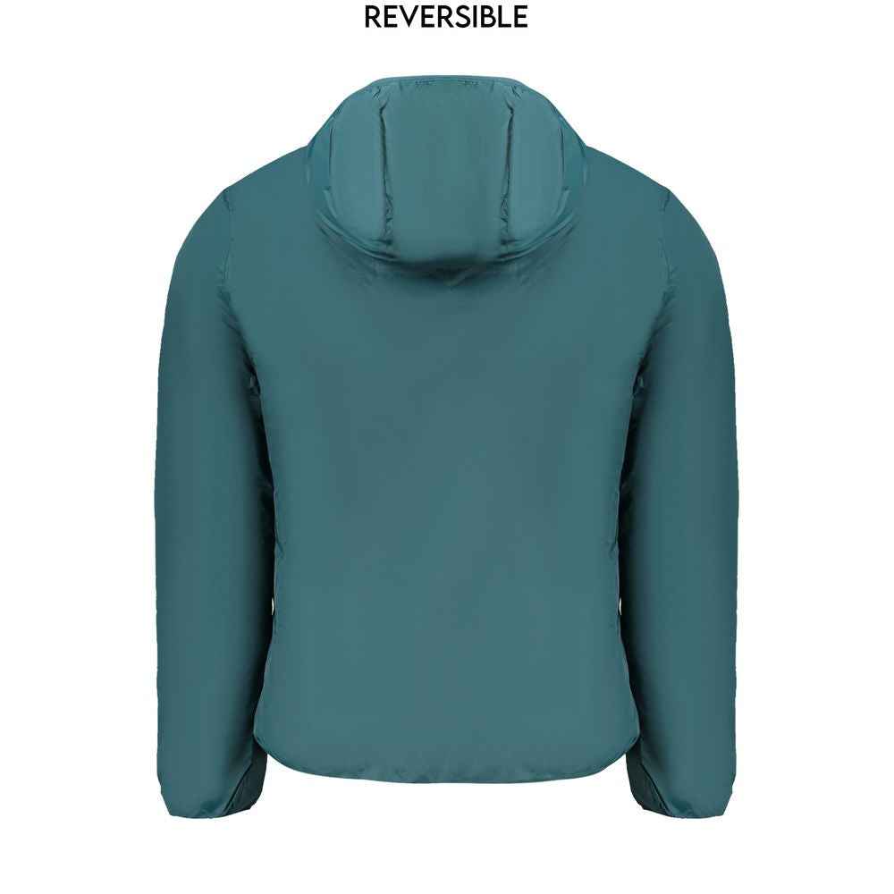 Norway 1963 Green Polyamide Men Reversible Jacket