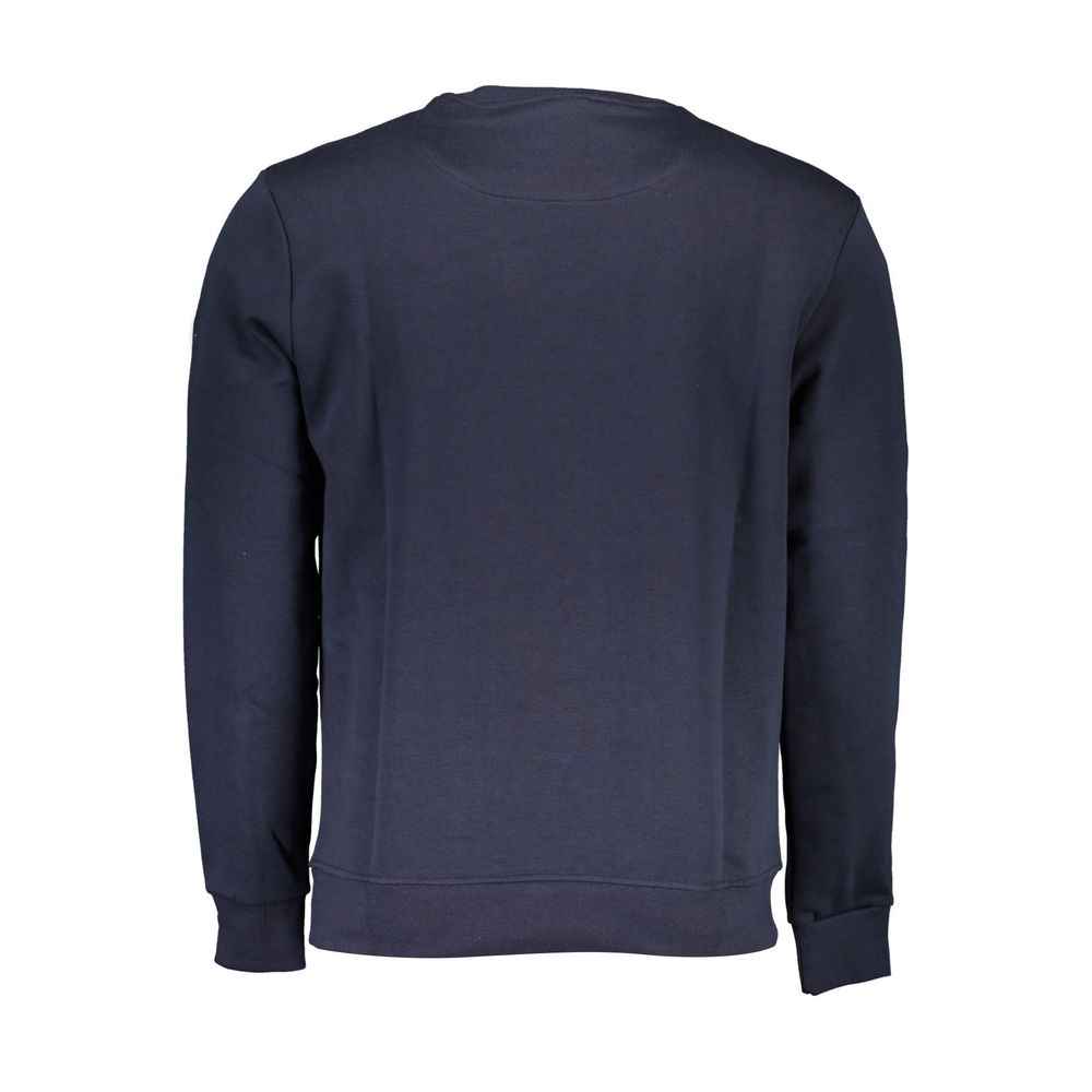 North Sails Blue Cotton Men Sweater
