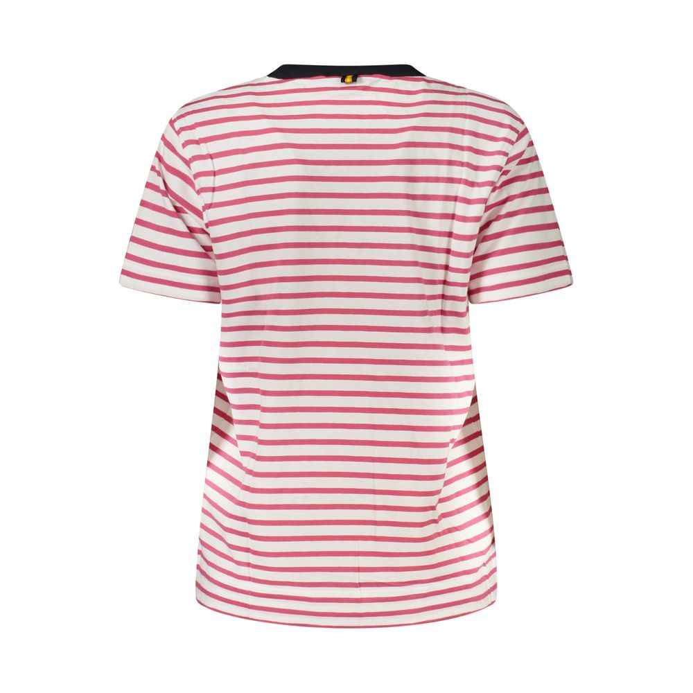 K-WAY Pink Cotton Women T-Shirt