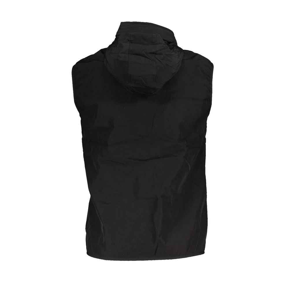 Scuola Nautica Black Polyester Men Jacket