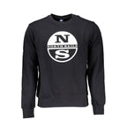 North Sails Black Cotton Men Sweater