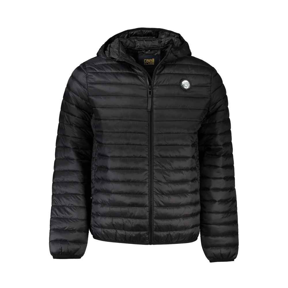 Cavalli Class Black Polyamide Men's Jacket
