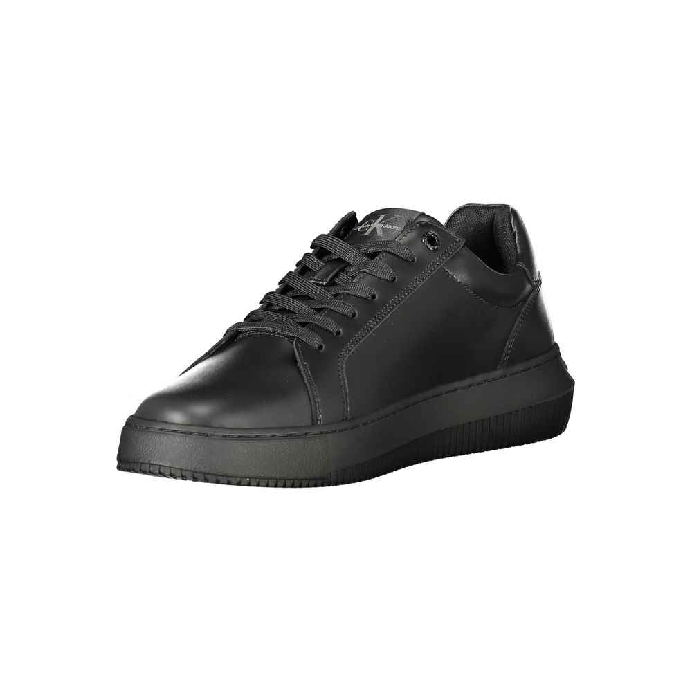 Calvin Klein Black Polyester Sneaker