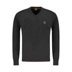Hugo Boss Black Cotton Sweater