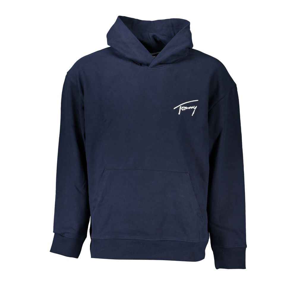 Tommy Hilfiger Blue Cotton Men Sweatshirt