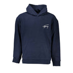 Tommy Hilfiger Blue Cotton Men Sweatshirt