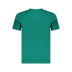 Cavalli Class Green Cotton T-Shirt